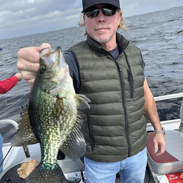 Crappie guided fishing trip